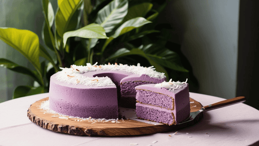 🎂 Gâteau Ube Moelleux – Recette Facile et Instagrammable 💜 - UBELIO