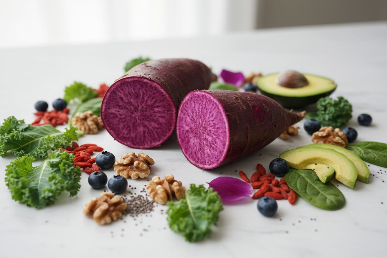 Les Bienfaits de l'Igname Violette (Ube) sur la Santé : Guide Complet Image