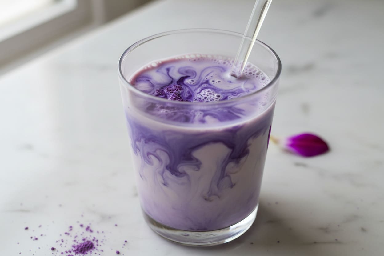 Pourquoi la Poudre d'Ube Change-t-elle de Couleur ? Causes et Solutions Image