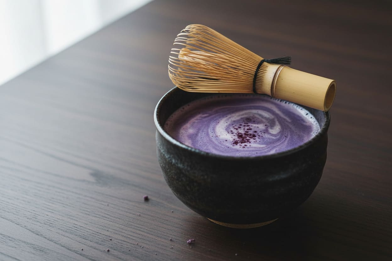 Le Chasen : Pourquoi ce Fouet en Bambou est Indispensable pour l'Ube ? Image