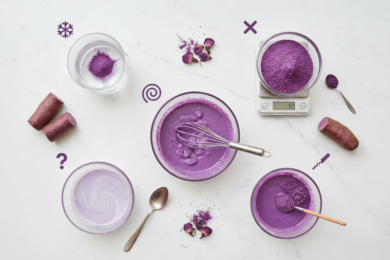 Top 5 des Erreurs à Éviter avec la Poudre d'Ube (et Comment les Corriger) - UBELIO
