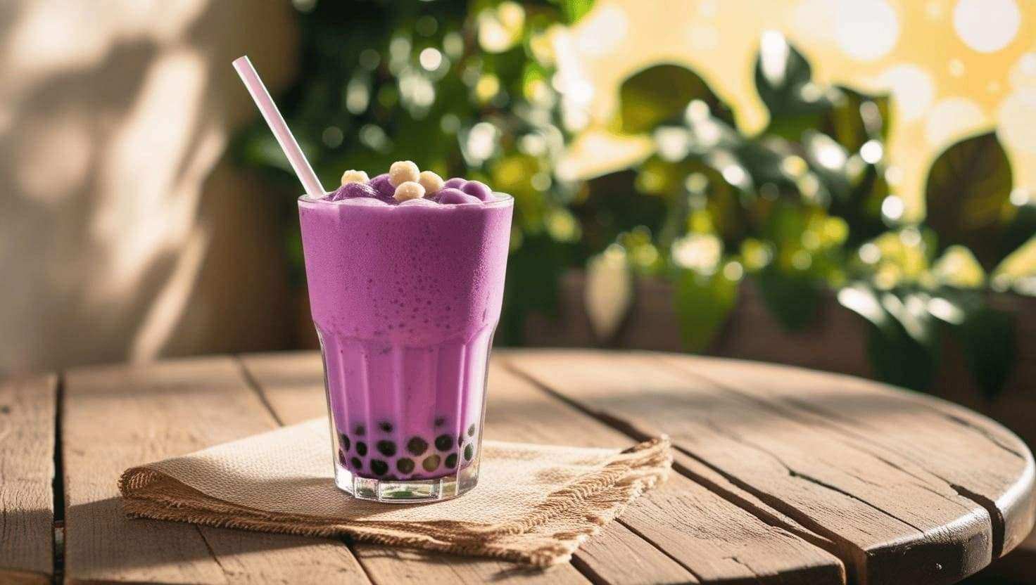 Bubble Tea au Ube 