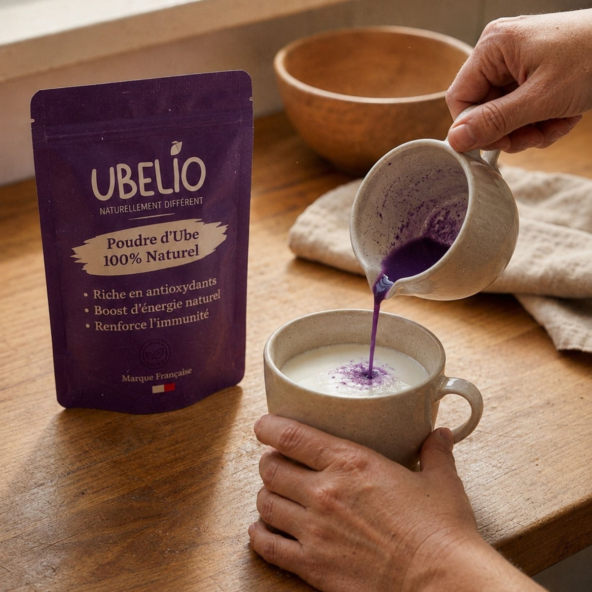 Poudre d'UBE - Sac de 100G - UBELIO