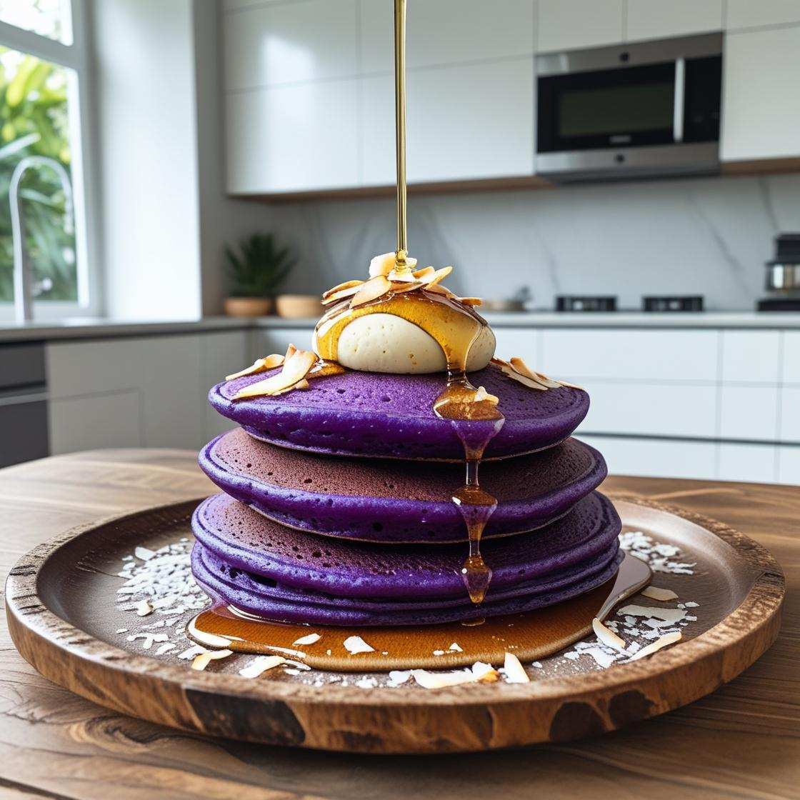 Pancake_au_Ube