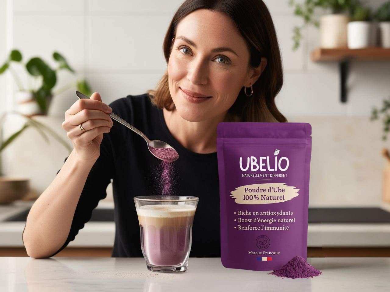 Poudre_Ube_de_UBELIO_en_utilisation