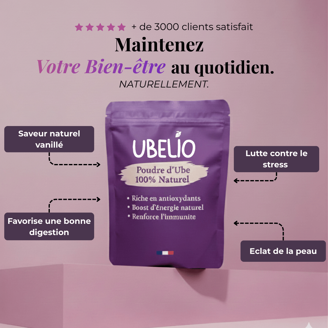 Poudre d'UBE - Sac de 100G - UBELIO