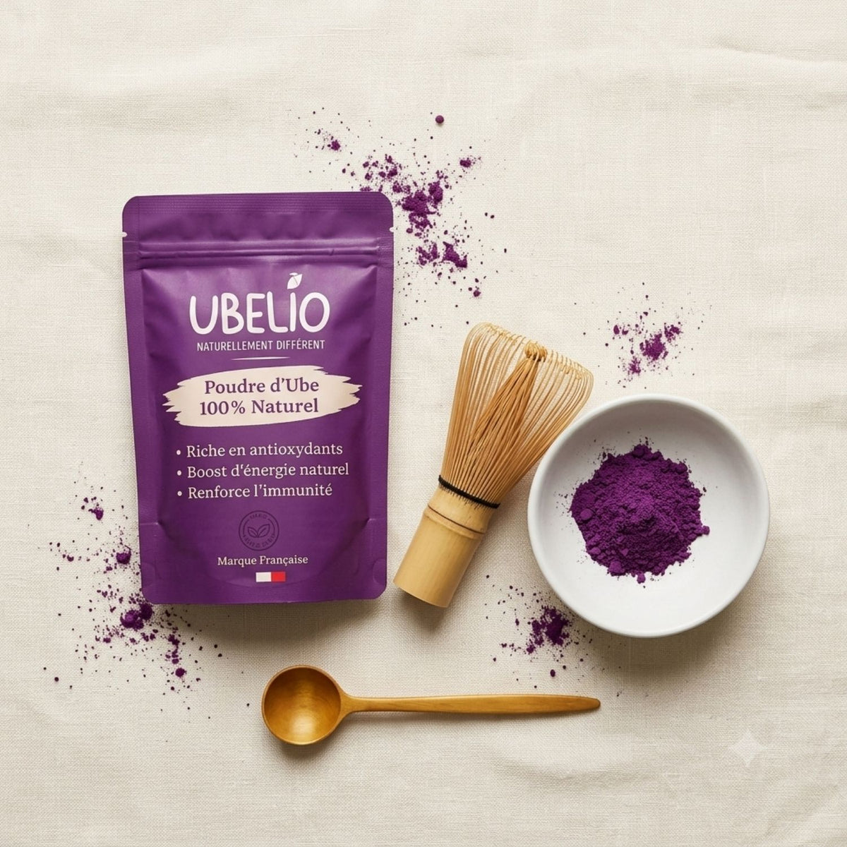 Poudre d'UBE - Sac de 100G - UBELIO